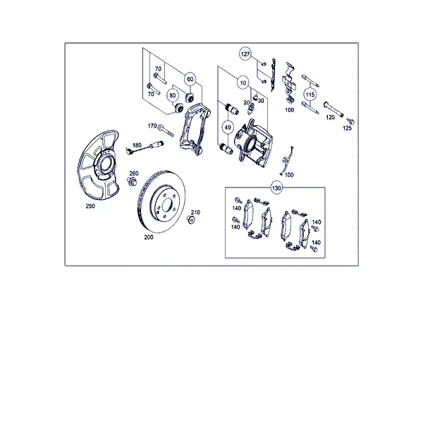 ТОРМОЗ ПЕРЕДНЕГО КОЛЕСА