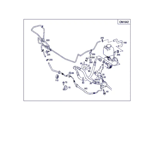 КОМПЛЕКТ ТРУБОК ДЛЯ А/М С ДИЗ. ДВИГ.