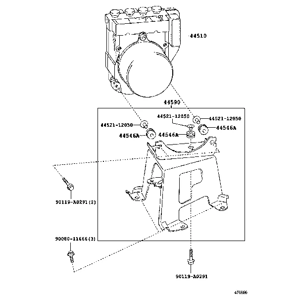 BRAKE TUBE & CLAMP