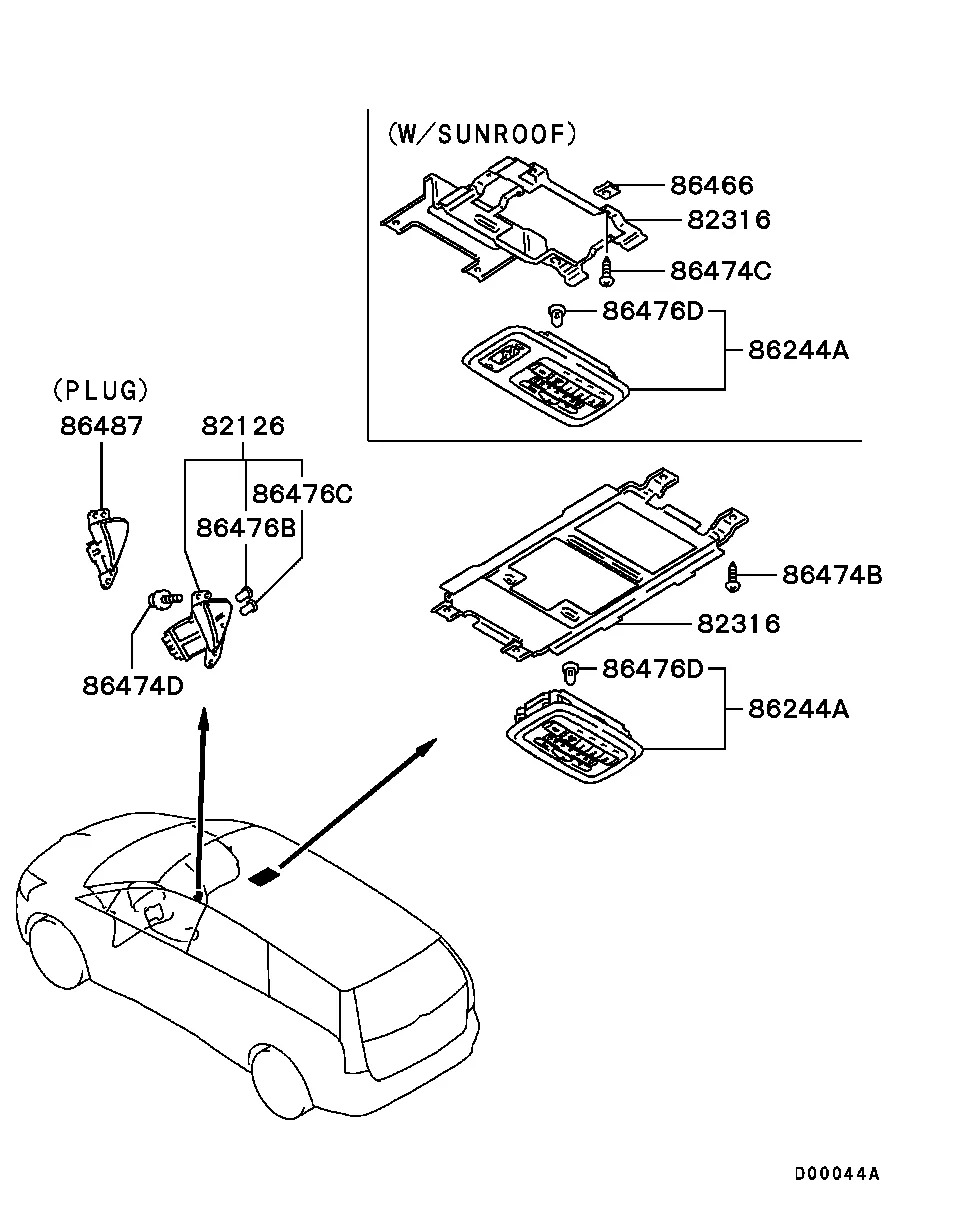 ОТОПЛ., КОНДИЦ. И ВЕНТИЛЯЦИЯ - ЗАДНИЙ ОТОПИТЕЛЬ И ТРУБКИ