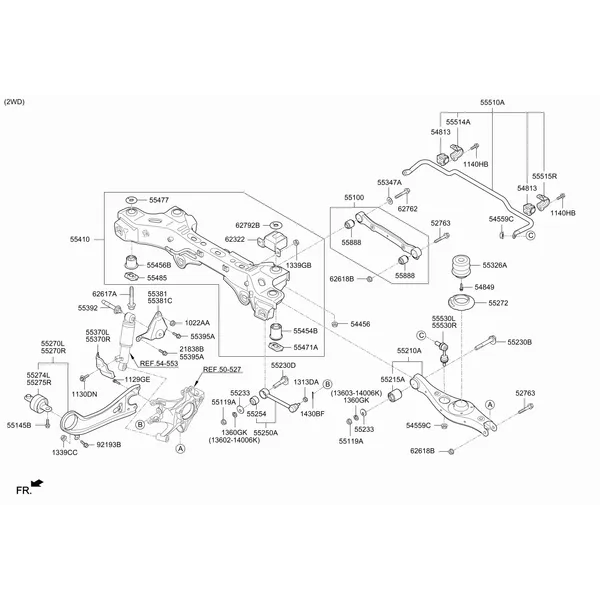 Рычаг задней подвески