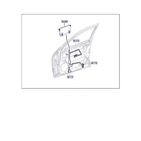 ЖГУТ ПРОВОД.ДЛЯ ФОН.ОСВЕЩ.ПОРОГ.И САЛОНА