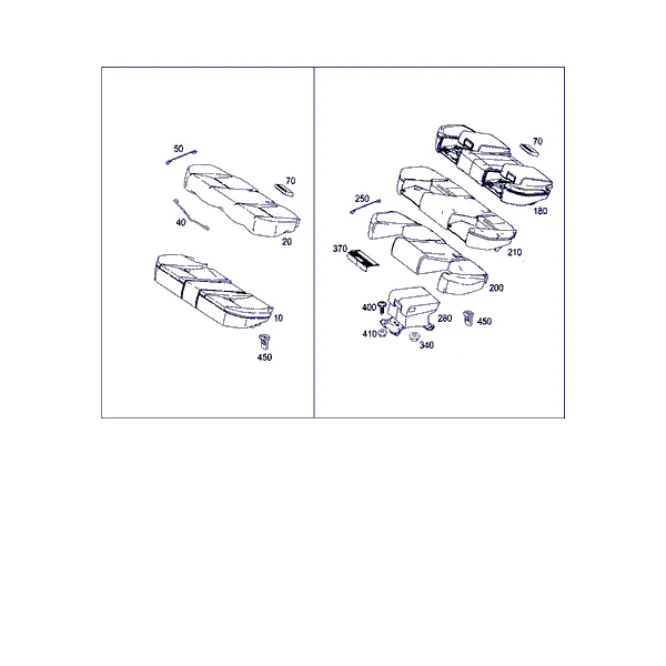 ПОДУШКИ ЗАДНИХ СИДЕНИЙ