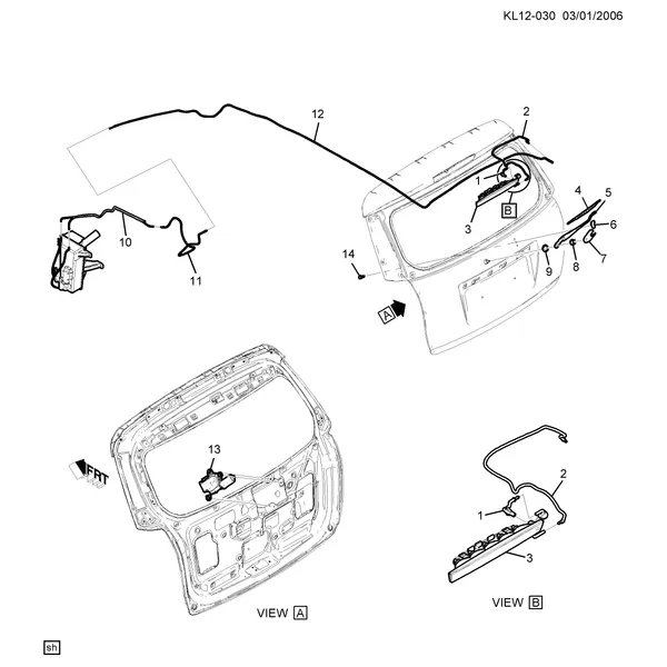 СИСТЕМА СТЕКЛООЧИСТИТЕЛЯ ЗАДНЕГО СТЕКЛА