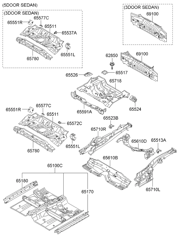 панель пола
