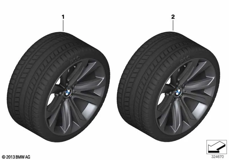 Колесо в сб.зим.звездообр.сп.491 - 20"