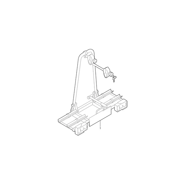 Оригинальные аксессуары Крепление для велосипедов на ТСУ (шаровой палец)
