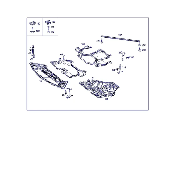 ОБЛИЦ. МОТОРН. ОТСЕКА, А/М С БЕНЗ. ДВИГ.
