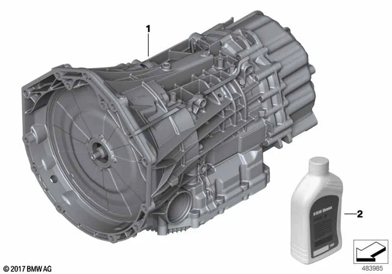 КПП с двухдисковым сцеплением GS7D36SG