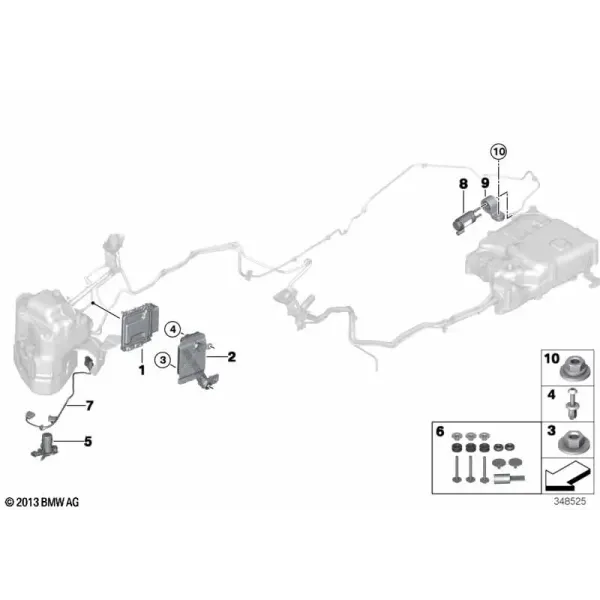 Электронные компоненты системы SCR