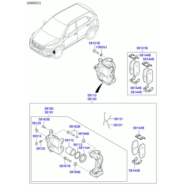 Тормозной механизм переднего колеса
