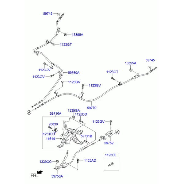 система стояночного тормоза