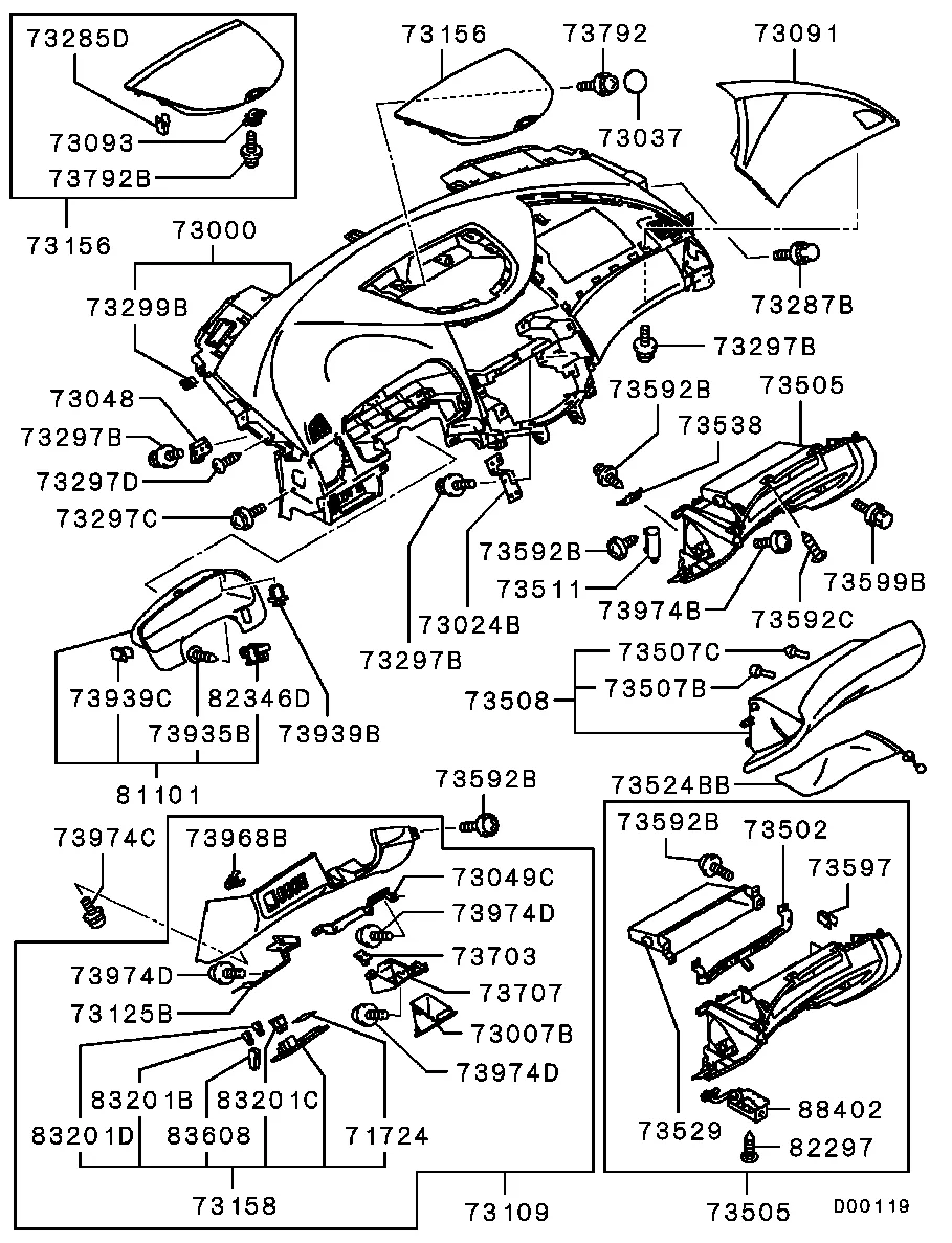 ИНТЕРЬЕР - ВНУТРЕННИЕ ПАНЕЛИ И ДЕТАЛИ