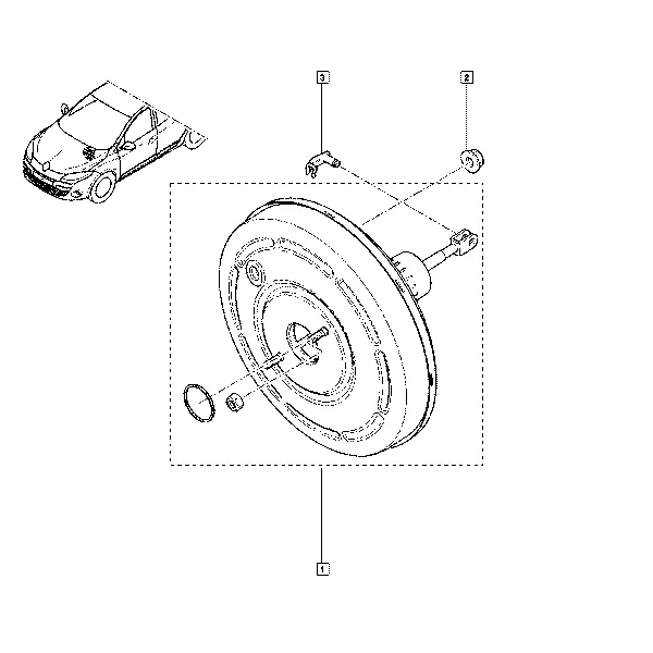 Усилитель тормозов
