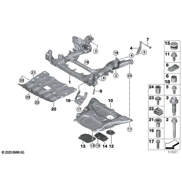 балка переднего моста