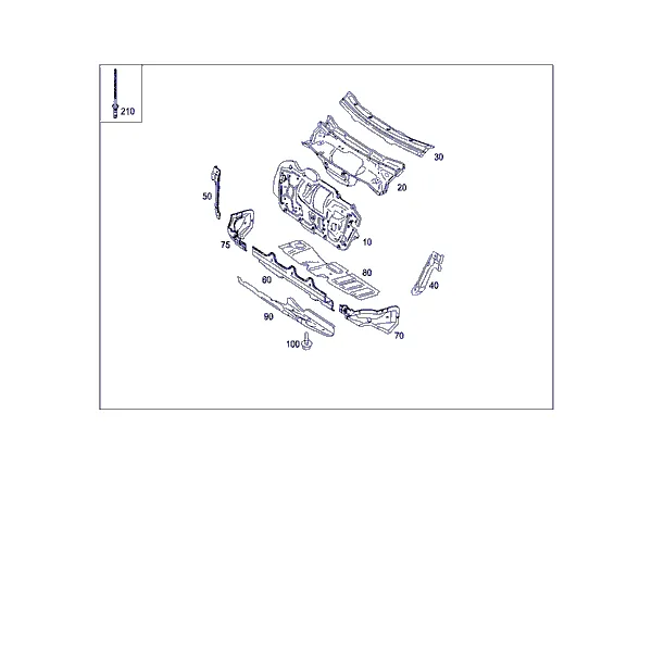 МОТОРНЫЙ ЩИТ И СОЕДИНИТЕЛЬНЫЕ ДЕТАЛИ