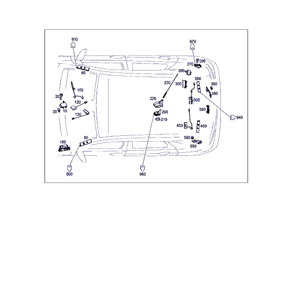 АНТЕННА, УСИЛИТЕЛЬ АНТЕННЫ И ЖГУТЫ ЭЛЕКТРОПРОВОДКИ