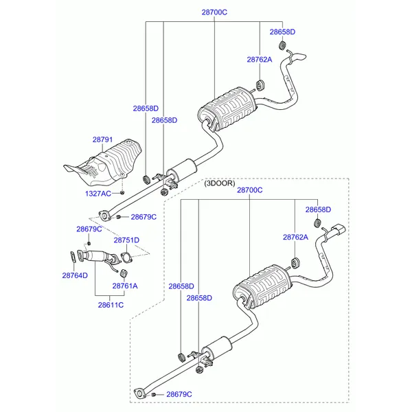 MUFFLER & EXHAUST PIPE