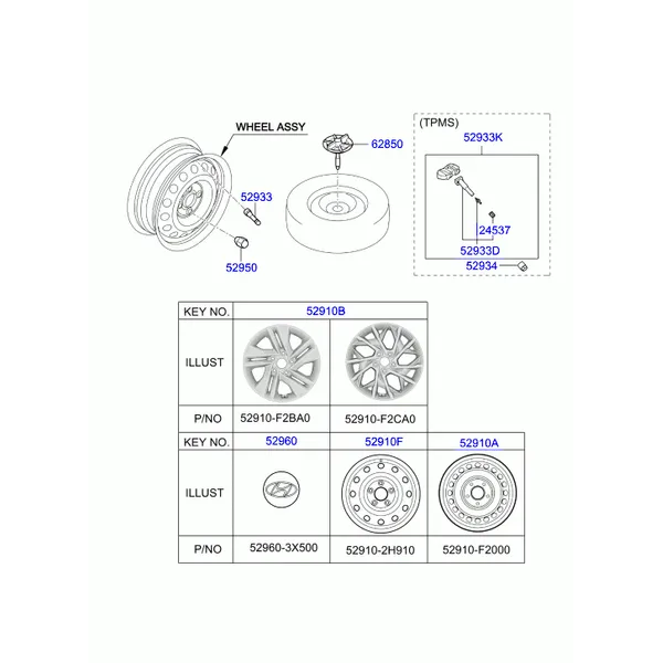 Колесо и колпак колеса