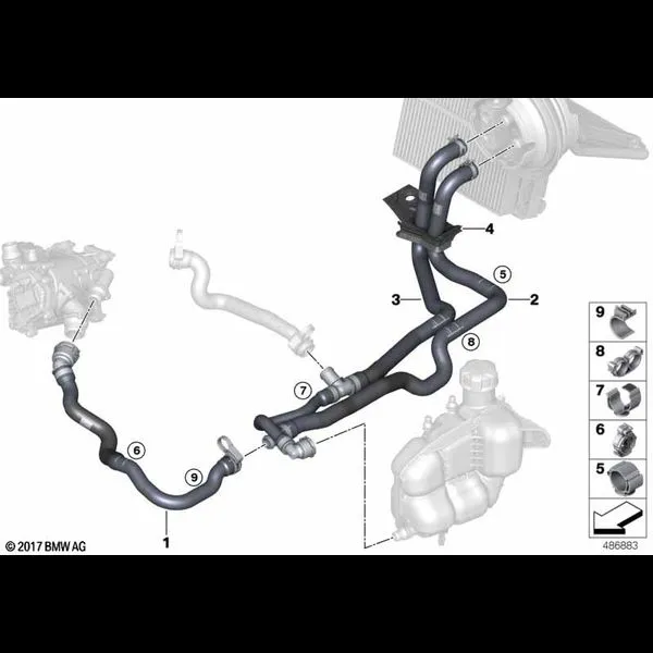 Шланги охлаждающей жидкости