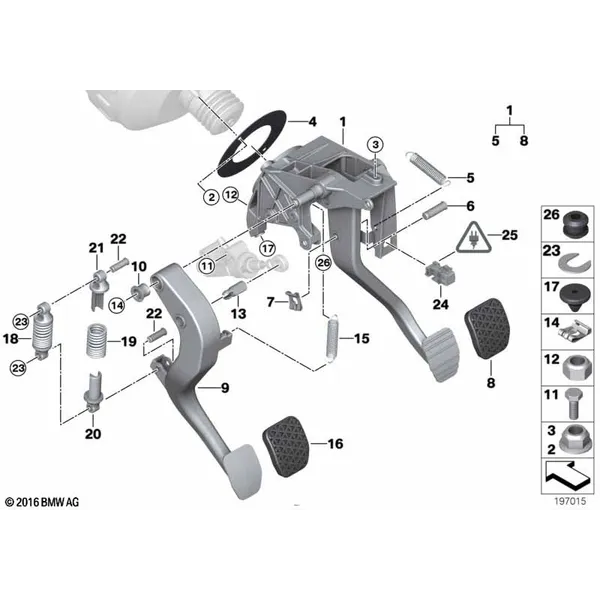 ZB Fusshebelwerk M Uebertotpunktfeder