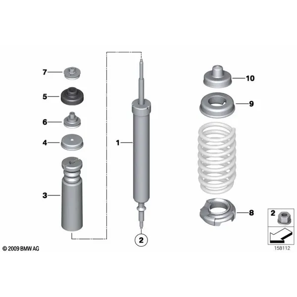 Дополнит.детали амортизац.стойки Зд