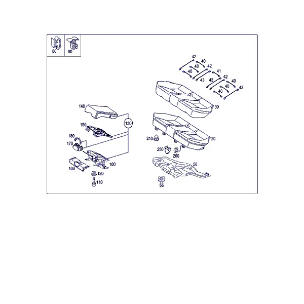 ПОДУШКИ ЗАДНИХ СИДЕНИЙ