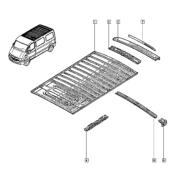 Стандартная крыша