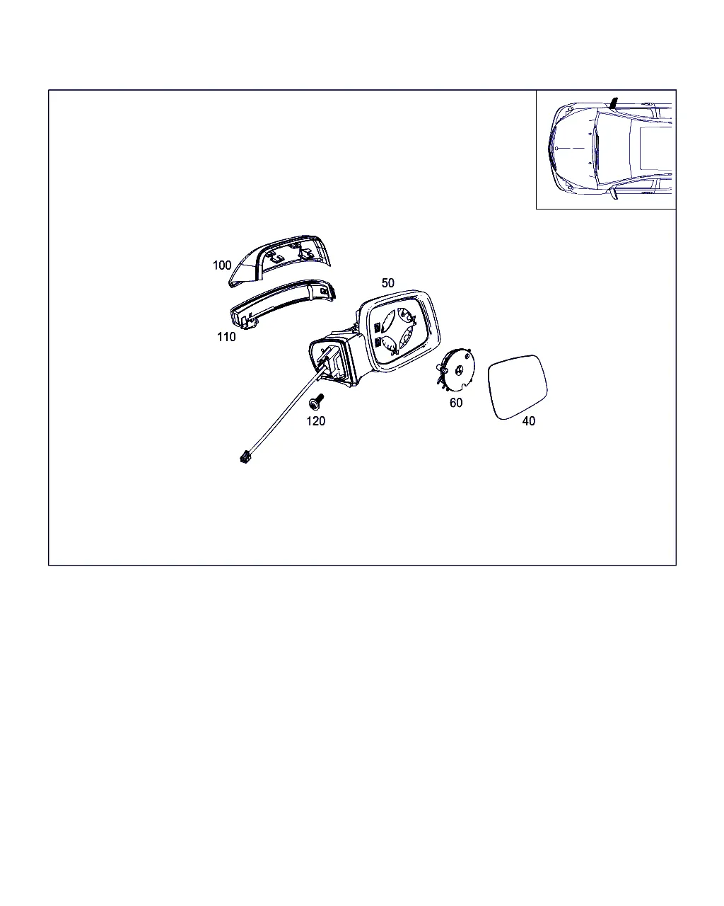 НАРУЖНОЕ ЗЕРКАЛО ПРАВОЕ