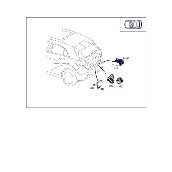 БЛОКИ УПРАВЛЕНИЯ И РЕЛЕ В БАГАЖНИКЕ