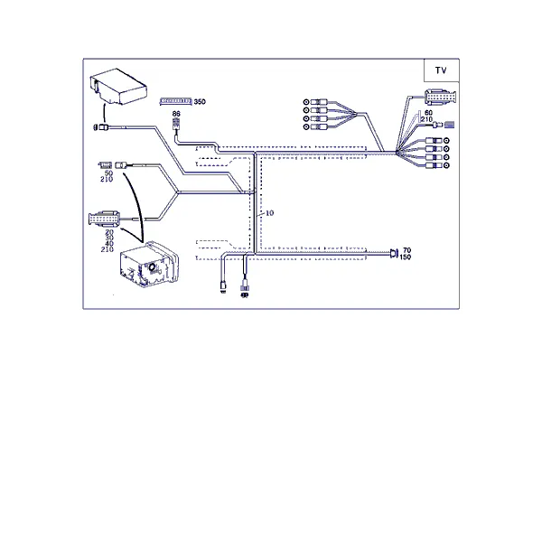 ЖГУТ ПРОВОДОВ ДЛЯ СИСТЕМЫ УПРАВЛЕНИЯ И ИНДИКАЦИИ "COMAND"