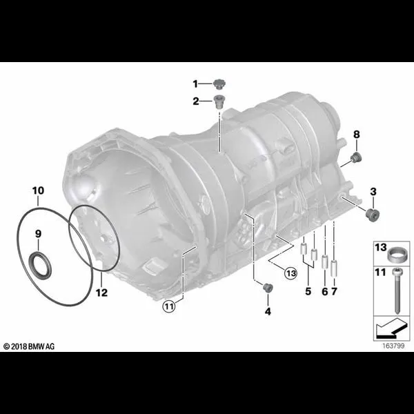 GA6HP19Z Кожух дополнительных элементов