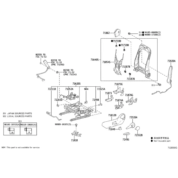 SEAT & SEAT TRACK