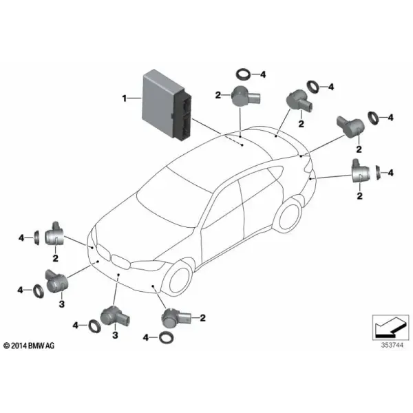 Парковочные датчики