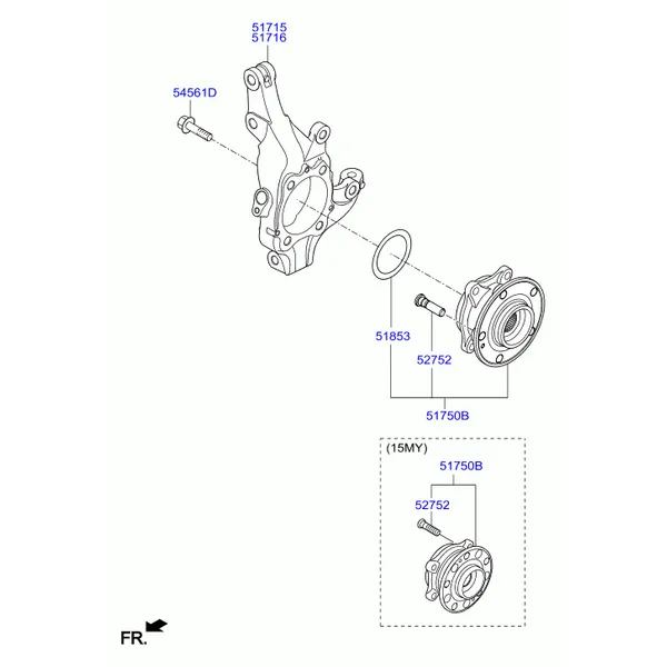 передний мост
