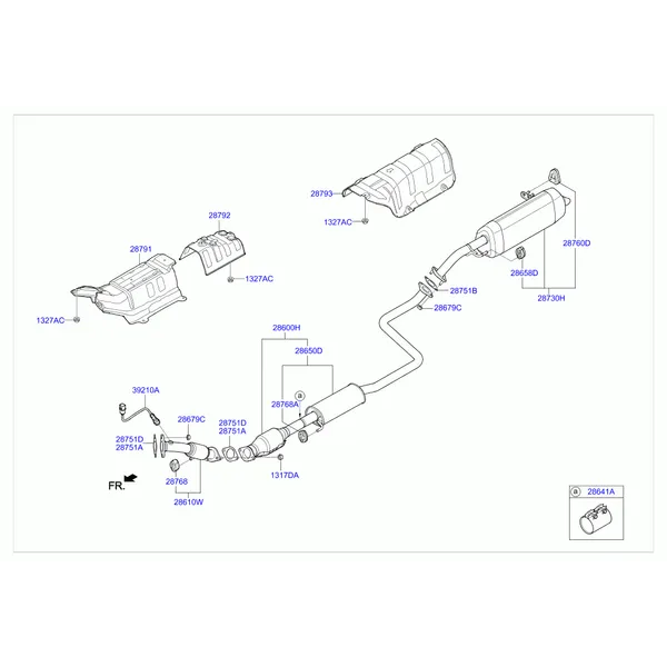 MUFFLER & EXHAUST PIPE