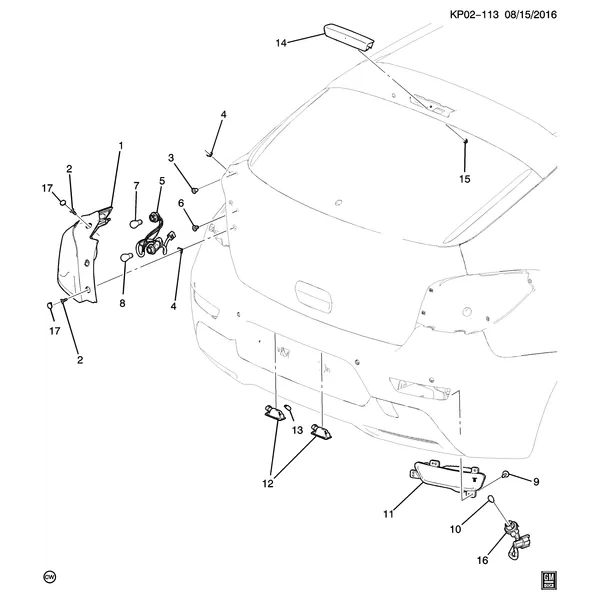 ЛАМПЫ/ЗАДНИЕ