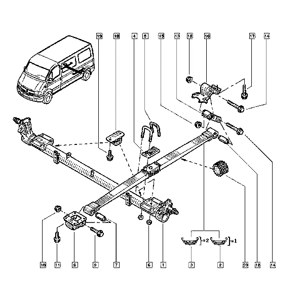 Задняя подвеска
