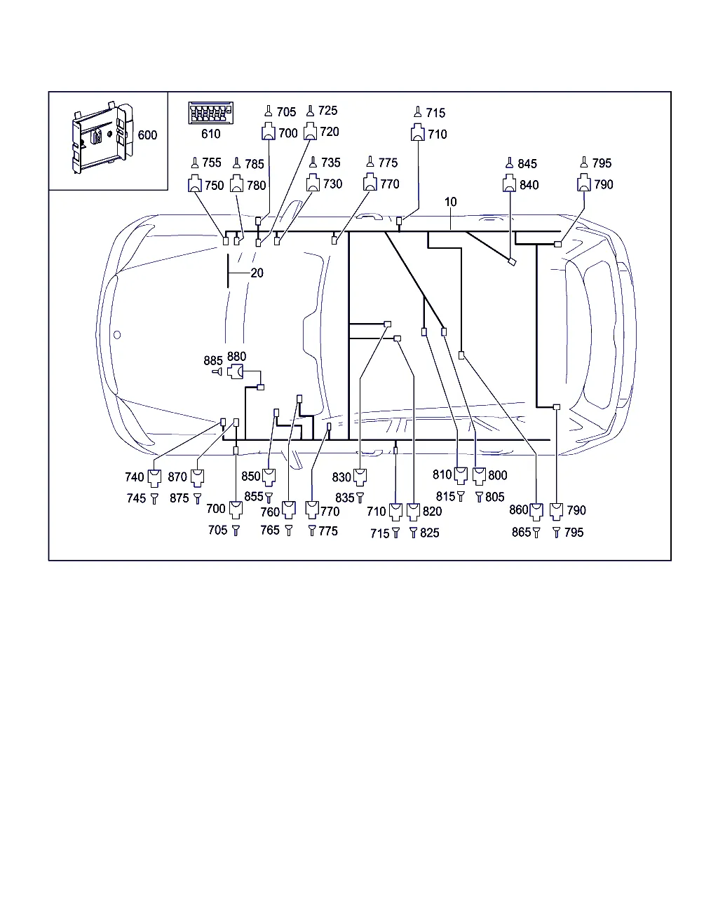 ОСНОВ.ЖГУТ ЭЛЕКТРОПРОВ.НЕСУЩ.ОСНОВ.КУЗ.