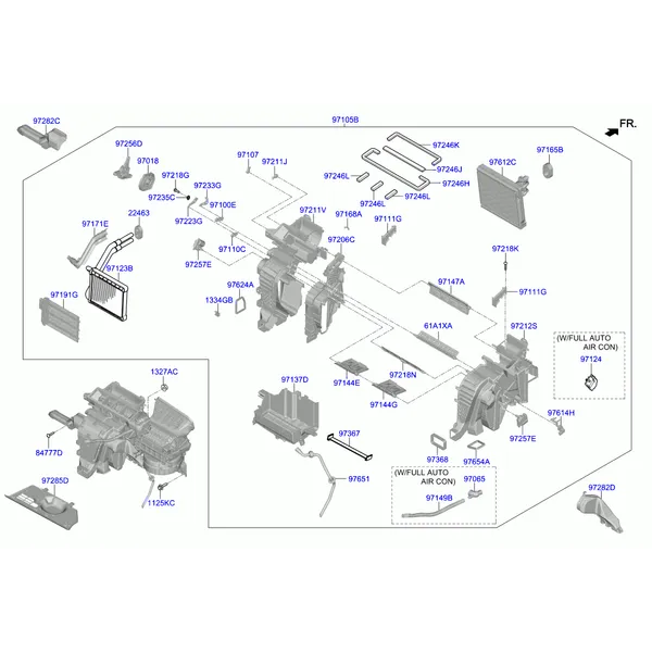 Климатическая установка - отопитель и вентилятор