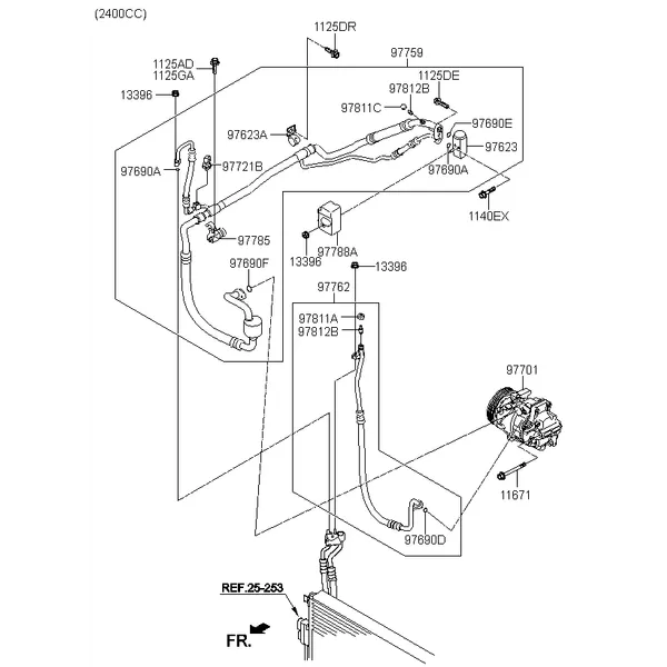 Трубопровод хладагента кондиционера