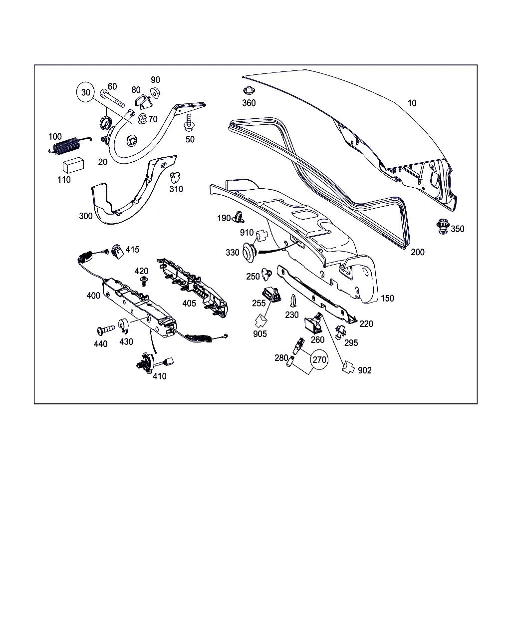 КРЫШКА БАГАЖНИКА
