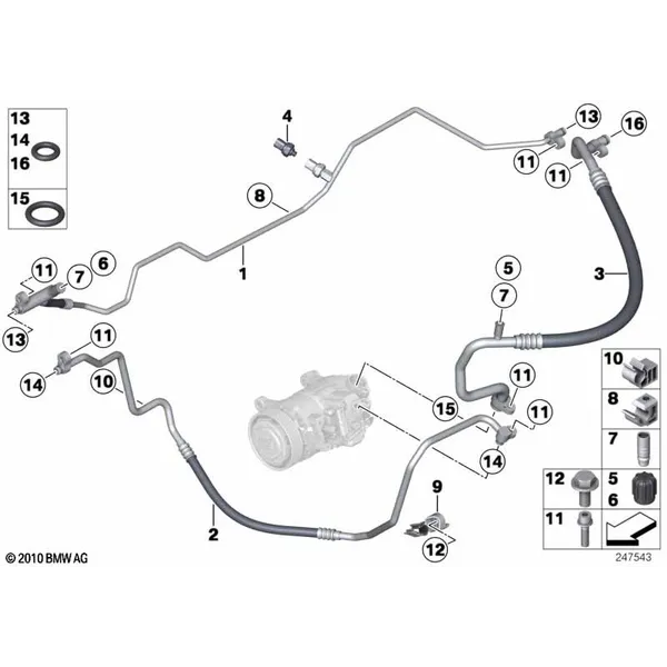 Трубопроводы хладагента