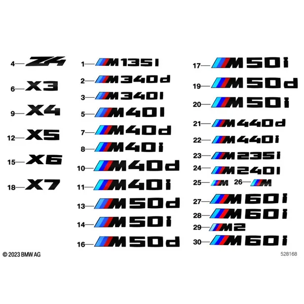 Обозн.модели и логотипы M бок.стороны