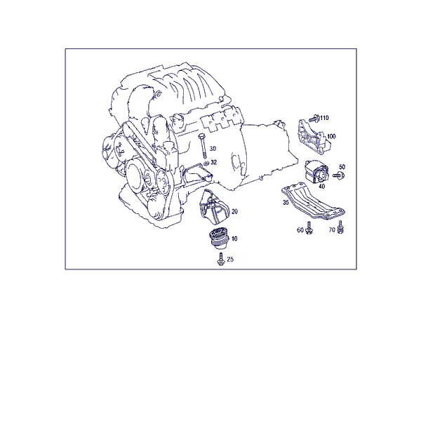 ПОДВЕСКА ДВИГАТЕЛЯ