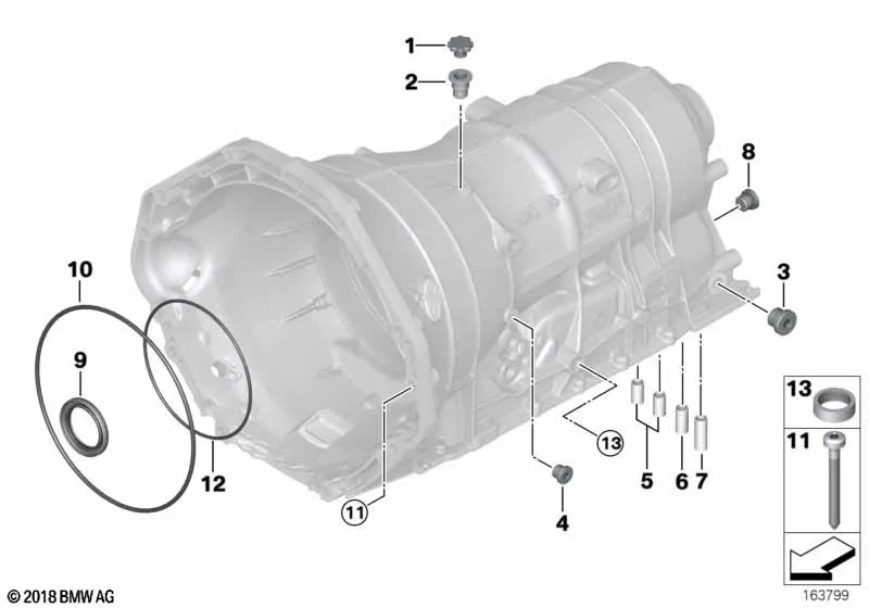 GA6HP19Z Кожух дополнительных элементов