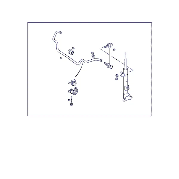ПЕРЕДН. СТАБИЛИЗАТОР ПОПЕРЕЧН. УСТОЙЧИВ.