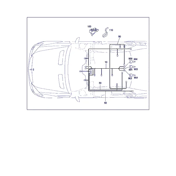 ЖГУТ ЭЛ.ПРОВОДКИ КРЫШИ