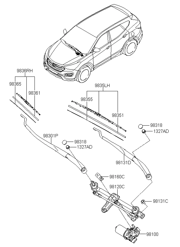 стеклоочиститель ветрового стекла