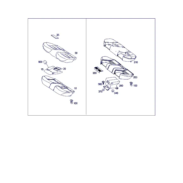 ПОДУШКИ ЗАДНИХ СИДЕНИЙ